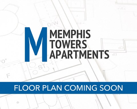 Floor plan for 1 bed, 1 bath, 475 sqft