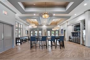 Augusta apartment for rent - a large dining room with a large table and chairs