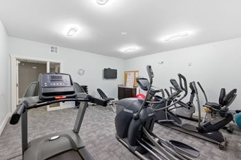 Fully equipped fitness center