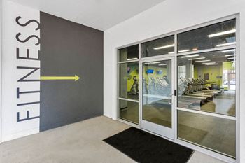 Fitness center with cardio and strength machines