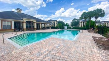 Swimming pool with sundeck