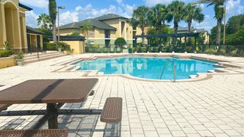 Swimming pool with sundeck
