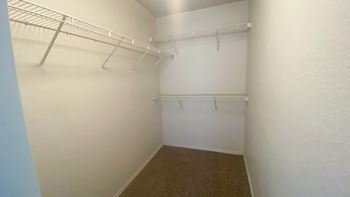 Spacious closets