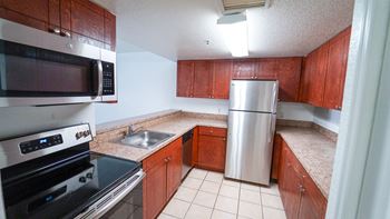 Modern kitchens with dishwashers and garbage disposals