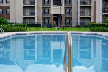 Swimming pool with sundeck