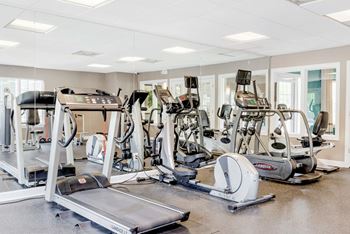 Two level fitness center