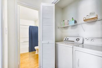 Washer and dryer connections