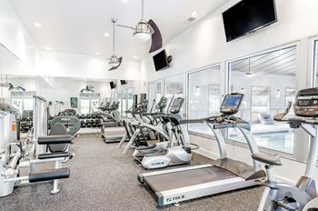 24-Hour fitness center with on-demand virtual training