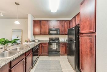 Black appliances