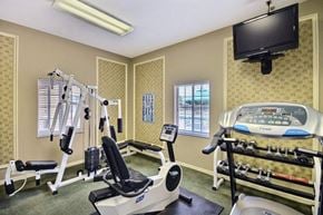 Vero Beach apartment for rent - Fitness Center With Free Weights at River Park Place Apartments, Florida