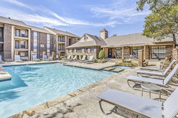 Swimming pools with sundecks