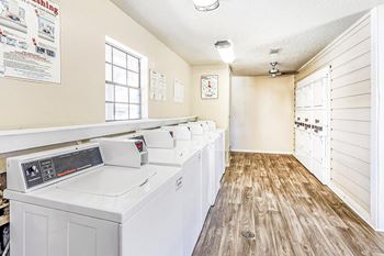 Two laundry facilities