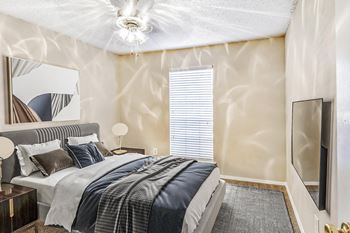 Bedroom ceiling fan