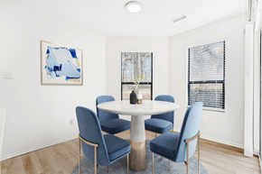 Charlotte apartment for rent - Well Lite Dining Room at Bridges at Mallard Creek Apartment Homes, Charlotte, 28269