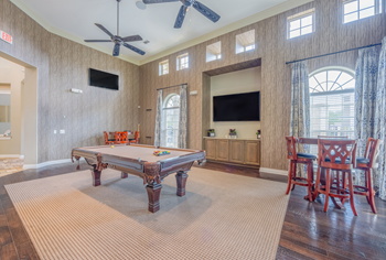 Clubhouse with billiards & wi-fi