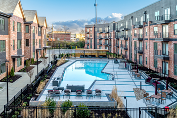 Resort-style pool