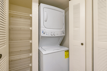 Washer and dryer available