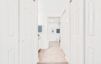 Spacious closets