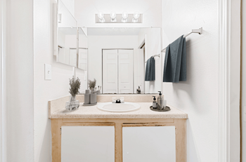 Chrome bathroom finishes