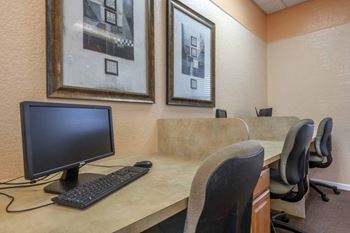 Computer lab with high-speed internet access