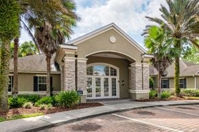 Jacksonville apartment for rent - Leasing office exterior with native landscaping