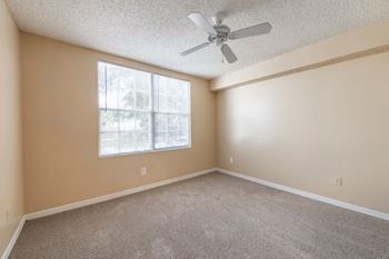 Carpeted bedrooms and living spaces