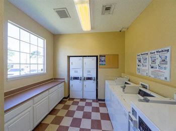 Onsite community laundry center