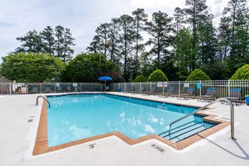 Swimming pool with sundeck