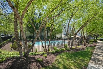 Swimming pool with sundeck
