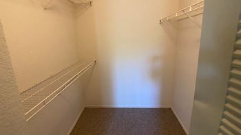 Spacious closets