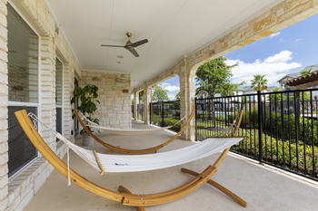 Outdoor lounge with wi-fi