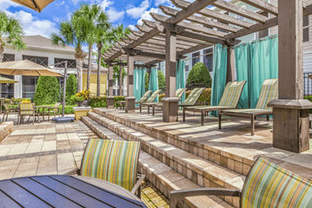 Swimming pool with sundeck