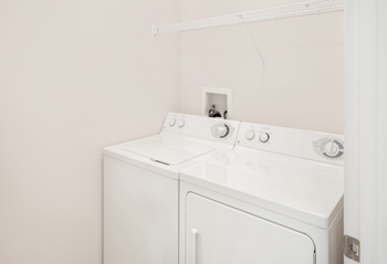 Full size washer and dryer