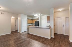 Fort Worth apartment for rent - Kitchen with Hardwood Style Flooring
