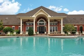 Greenville apartment for rent - Swimming Pool with the clubhouse in the background