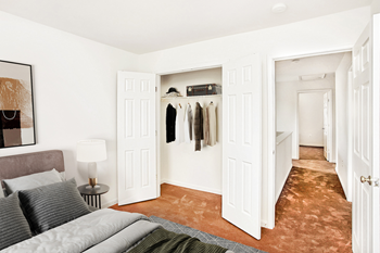 Spacious closets
