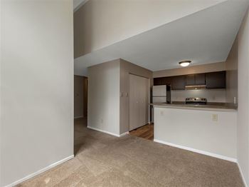 Espresso colored cabinetry