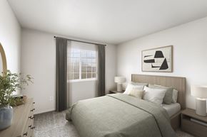 Taylorsville apartment for rent - a bedroom with a large bed