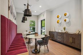 Taylorsville apartment for rent - clubhouse with a booth, tables, and chairs