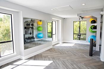 Fitness center & yoga studio