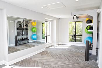 Fitness center & yoga studio