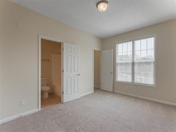 Spacious master bedroom