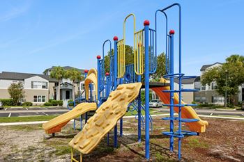Playground with picnic area