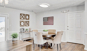 Spring Lake apartment for rent - Elegant Dining Space at Patriot Point Apartment Homes, Spring Lake 
