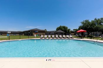 Swimming pool with sundeck