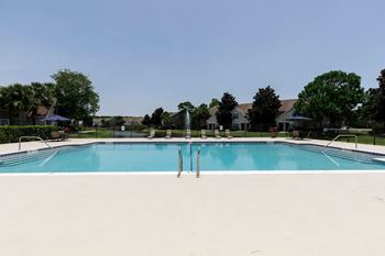 Swimming pool with sundeck