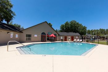 Swimming pool with sundeck
