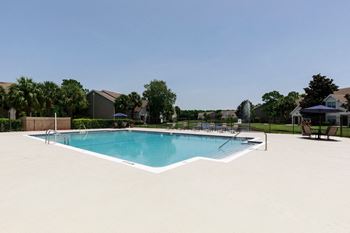 Swimming pool with sundeck