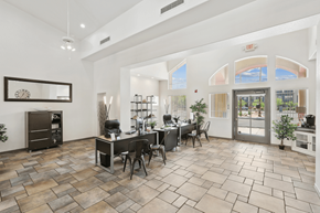 Mesa apartment for rent - leasing office interior at The Village at Sun Valley Apartments, Mesa, AZ