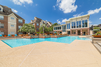 Resort-style swimming pool